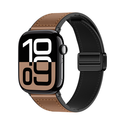 【全40色】シリコンレザーマグネットバンド【アップルウォッチ】