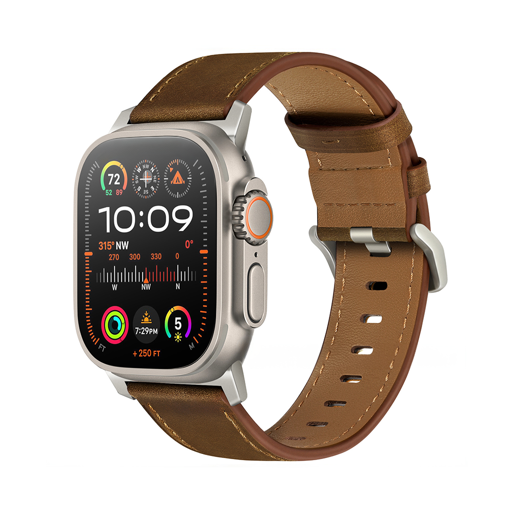 [Simple and Elegant] Classic Elite Leather Band [Apple Watch]