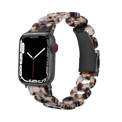 [7 colors available] Circle Link Resin Band [Apple Watch]