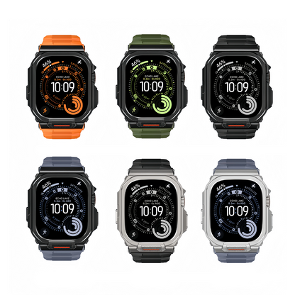 【Ultra専用モデル】メカニカルガードケースバンド【アップルウォッチ】