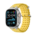 [Excellent breathability] Air-hole metal silicone band [Apple Watch]