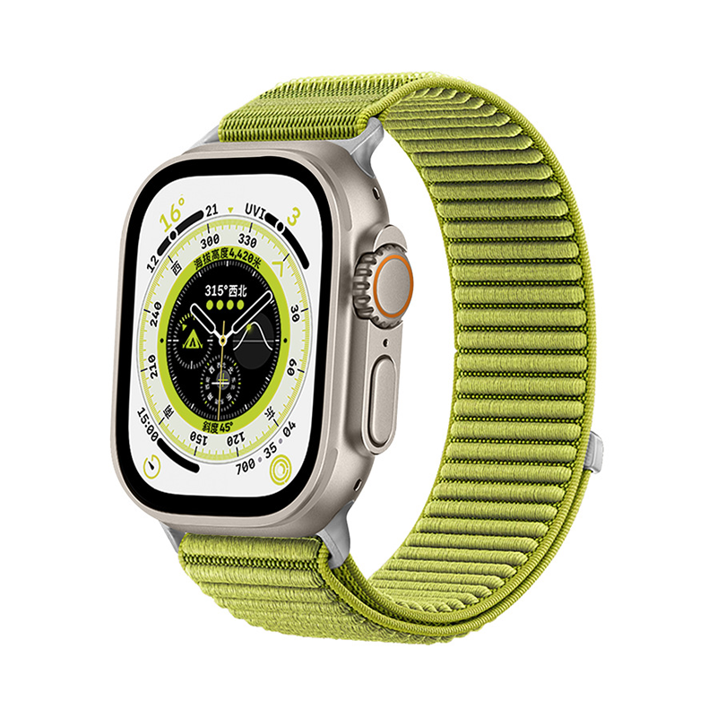 【ストレスフリー装着】カラフルナイロンマジックバンド【アップルウォッチ】