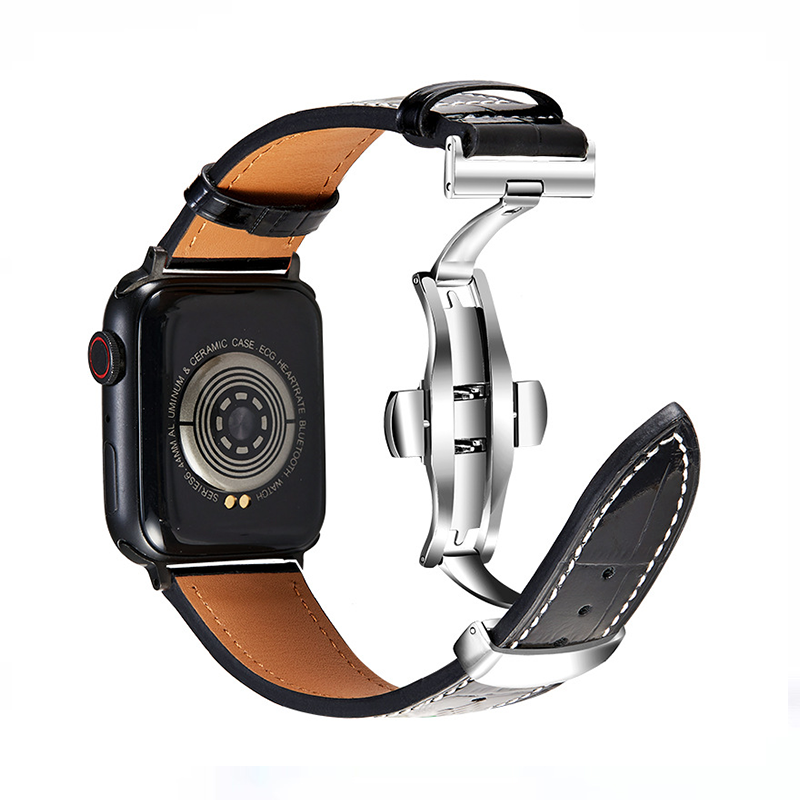 【全6色でバックルの色も選べる】トップレイヤーレザーバンド【アップルウォッチ】 - Apple Watchバンド専門通販【BELTIES(ベルティーズ)】