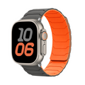 [Easy to attach with magnets] Link Pattern Magnetic Band [Apple Watch]