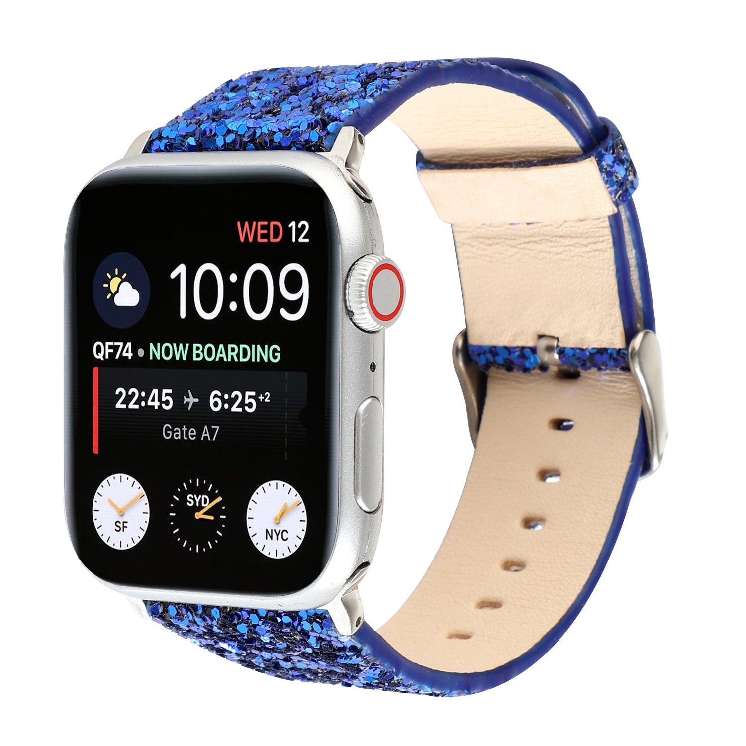 【全4色】フラッシュスパンコールレザーバンド【アップルウォッチ】 - Apple Watchバンド専門通販【BELTIES(ベルティーズ)】