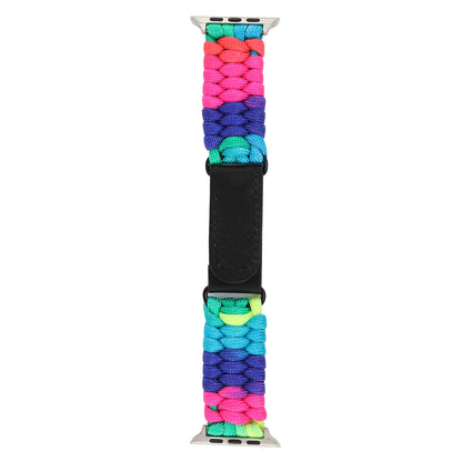 [4 types available] Rainbow paracord band [Apple Watch]