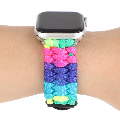 [4 types available] Rainbow paracord band [Apple Watch]