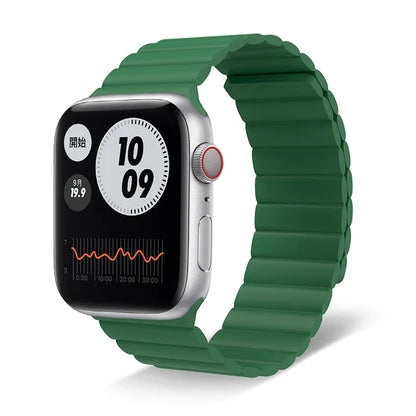 [20 colors available] Silicone magnetic band [Apple Watch]