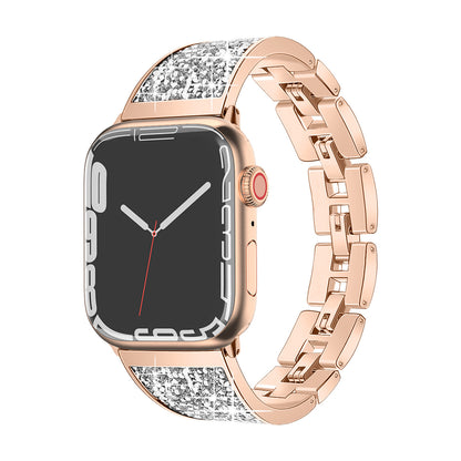 [4 colors available] Gorgeous glitter metal band [Apple Watch]