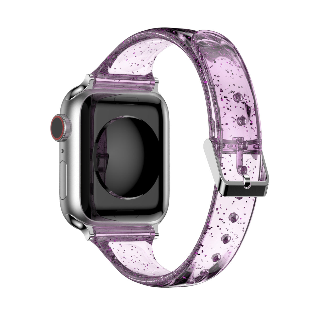 【全6色】キラキラグリッタークリアバンド【アップルウォッチ】 - Apple Watchバンド専門通販【BELTIES(ベルティーズ)】