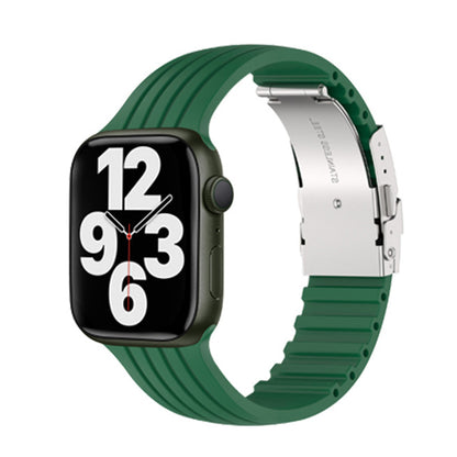 [10 colors] Striped silicone band [Apple Watch]