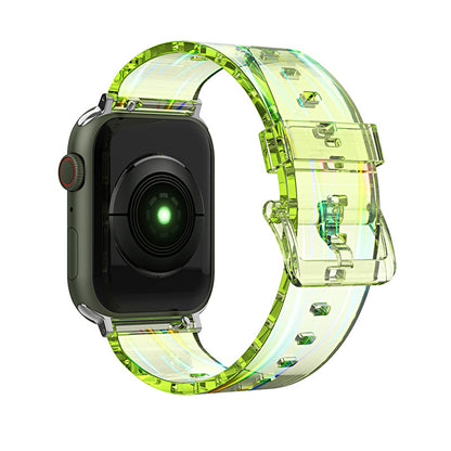 [4 colors available] TPU clear line band [Apple Watch]