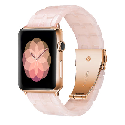 [16 colors available] Mosaic pattern resin band [Apple Watch]