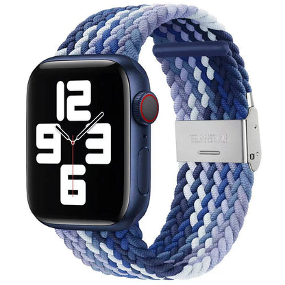 [37 colors available] Stretch buckle nylon band [Apple Watch]