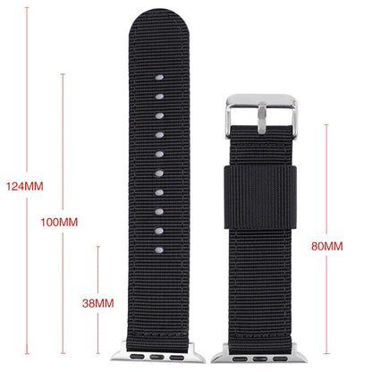 [12 colors available] Woven nylon band [Apple Watch]