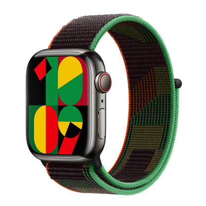 [NEW COLOR] Black Unity Nylon Band [Apple Watch]