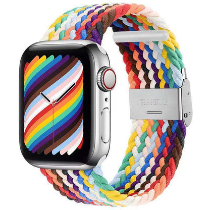 [37 colors available] Stretch buckle nylon band [Apple Watch]