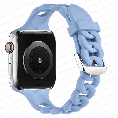 [18 colors available] Silicone ring band [Apple Watch]