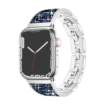 [4 colors available] Gorgeous glitter metal band [Apple Watch]