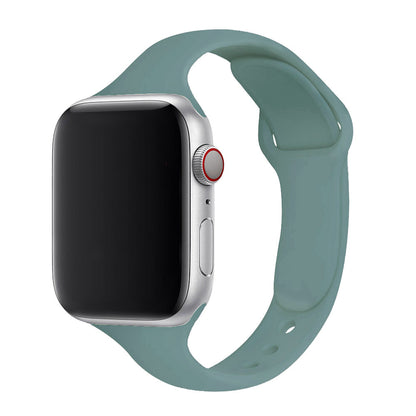 [20 colors available] Small waist silicone band [Apple Watch]