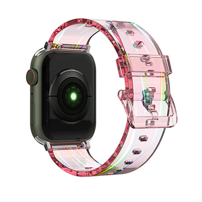 [4 colors available] TPU clear line band [Apple Watch]