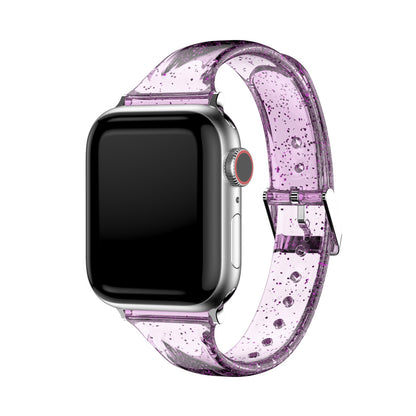 【全6色】キラキラグリッタークリアバンド【アップルウォッチ】 - Apple Watchバンド専門通販【BELTIES(ベルティーズ)】