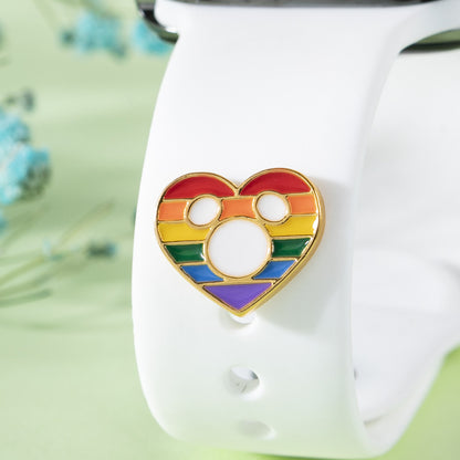 [Customization] Colorful Heart Accessories [Apple Watch]