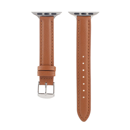 [12 colors available] Slim leather band [Apple Watch]