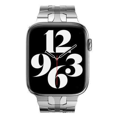 [2 colors available] Iron metal band [Apple Watch]