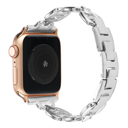 [4 colors available] Chain ring metal band [Apple Watch]