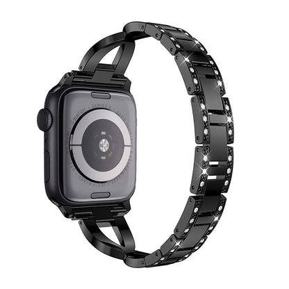 【全5色】ソリッドラインストーンメタルバンド【アップルウォッチ】 - Apple Watchバンド専門通販【BELTIES(ベルティーズ)】