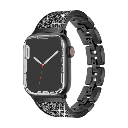 [4 colors available] Gorgeous glitter metal band [Apple Watch]