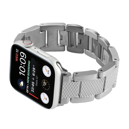 [4 colors available] Stainless steel lattice band [Apple Watch]