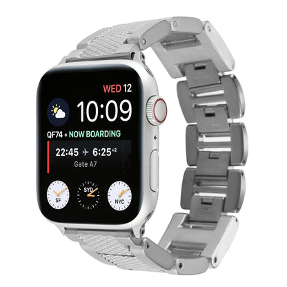 [4 colors available] Stainless steel lattice band [Apple Watch]