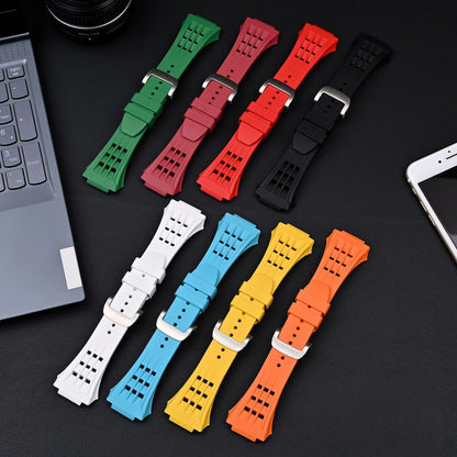 [8 colors available with integrated case] Sporty band with clear case [Apple Watch]