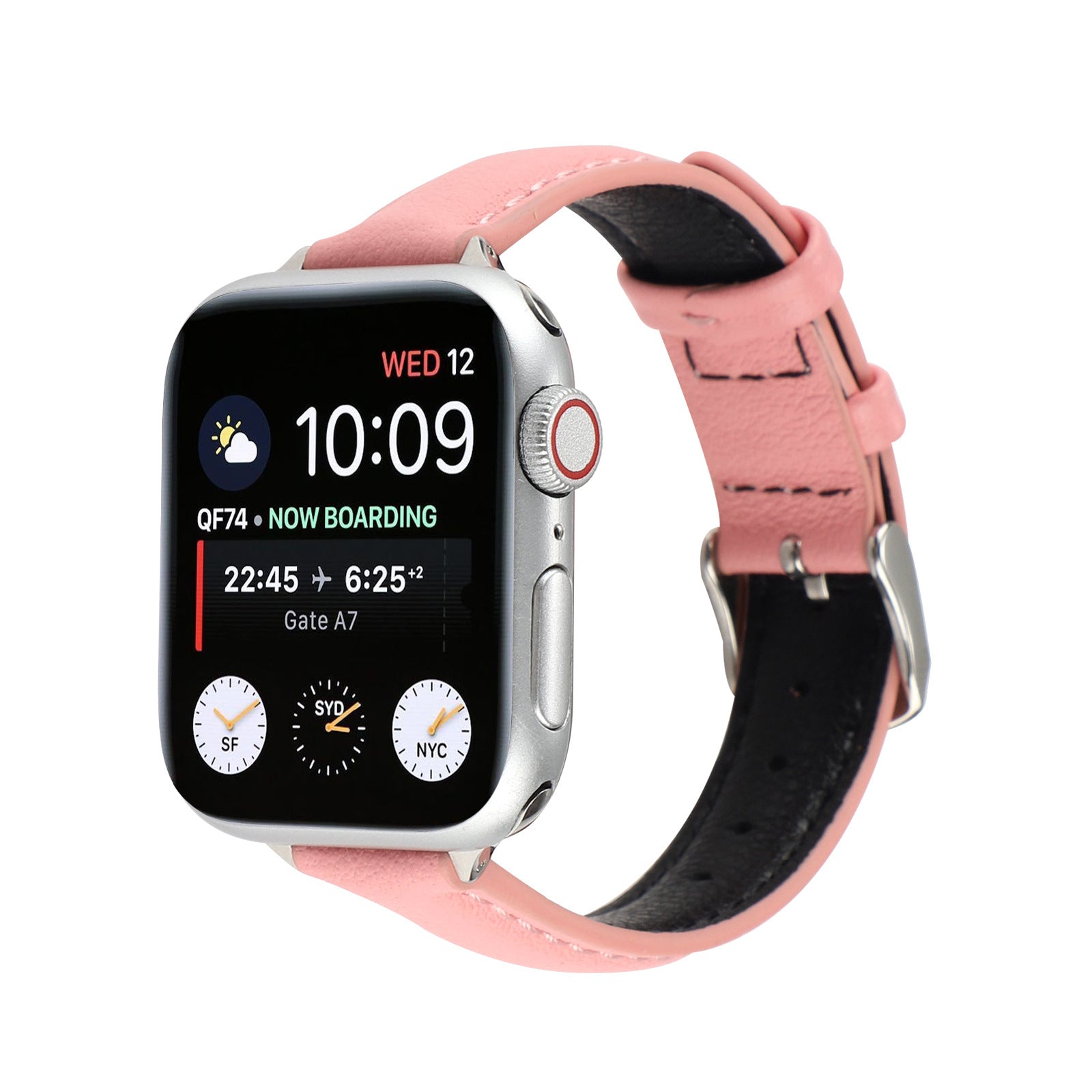 新品 Apple Watch 38 40 41mm ローズゴールド ベルト - 時計