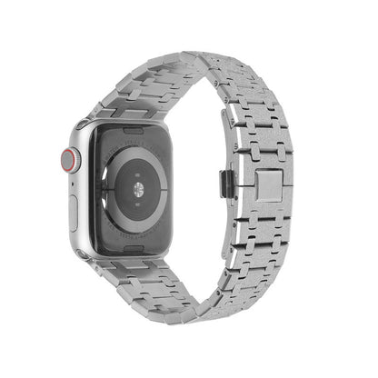 [4 colors available] Glitter stainless steel band [Apple Watch]