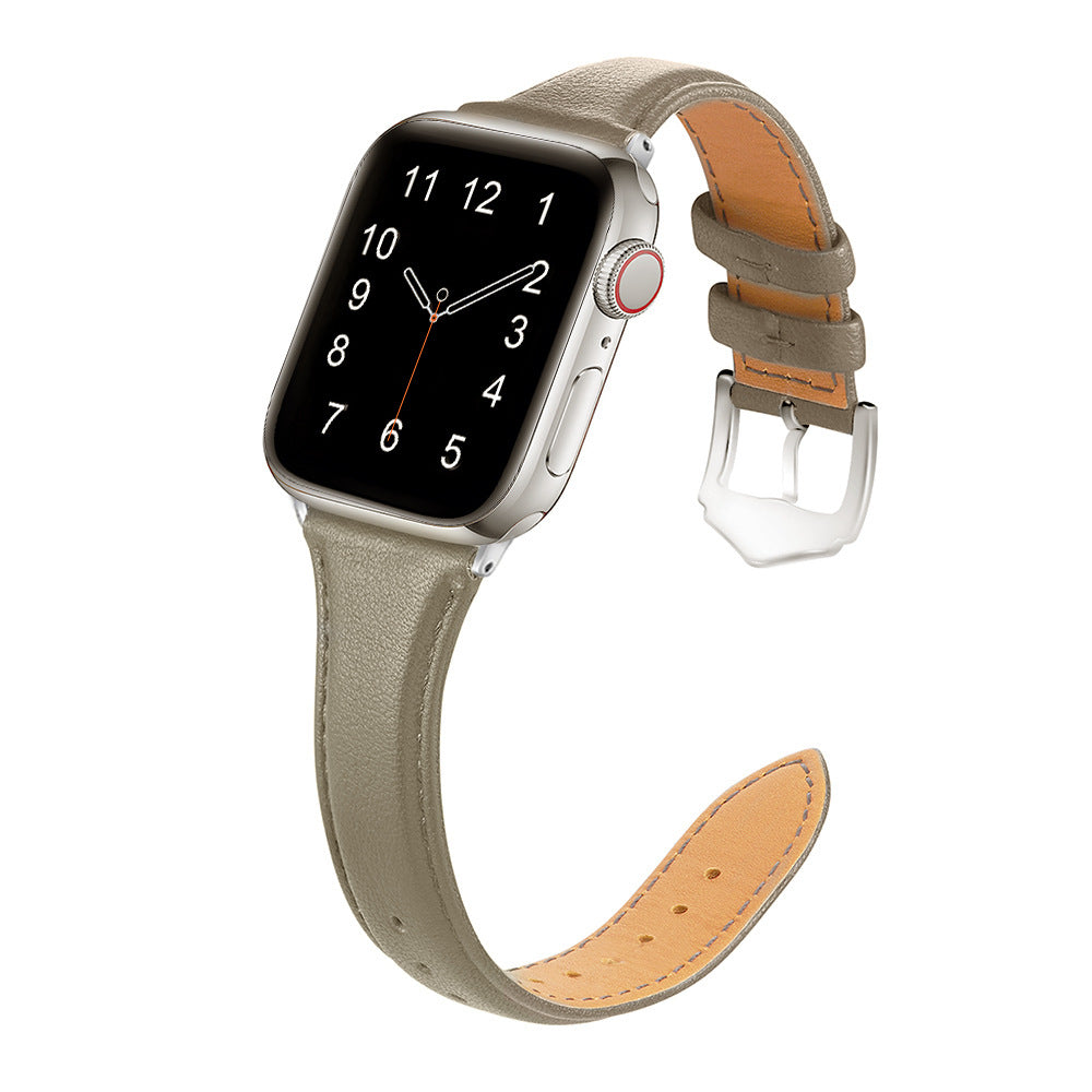 [4 colors available] Classic waist leather band [Apple Watch]