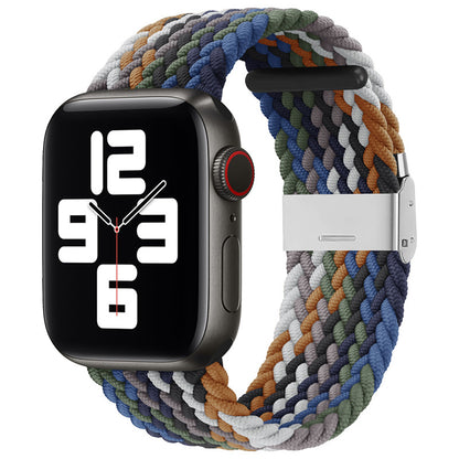 [37 colors available] Stretch buckle nylon band [Apple Watch]