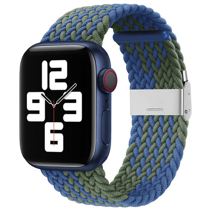 [37 colors available] Stretch buckle nylon band [Apple Watch]