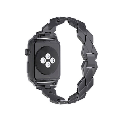 [3 colors available] Rhombus stainless steel band [Apple Watch]