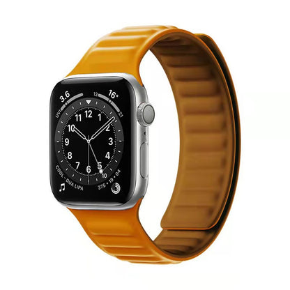 [Recommended♪ 15 colors available] Magnetic hybrid silicone band [Apple Watch]