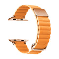 [15 colors available] Royal faux leather magnetic band [Apple Watch]