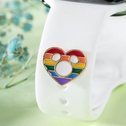 [Customization] Colorful Heart Accessories [Apple Watch]