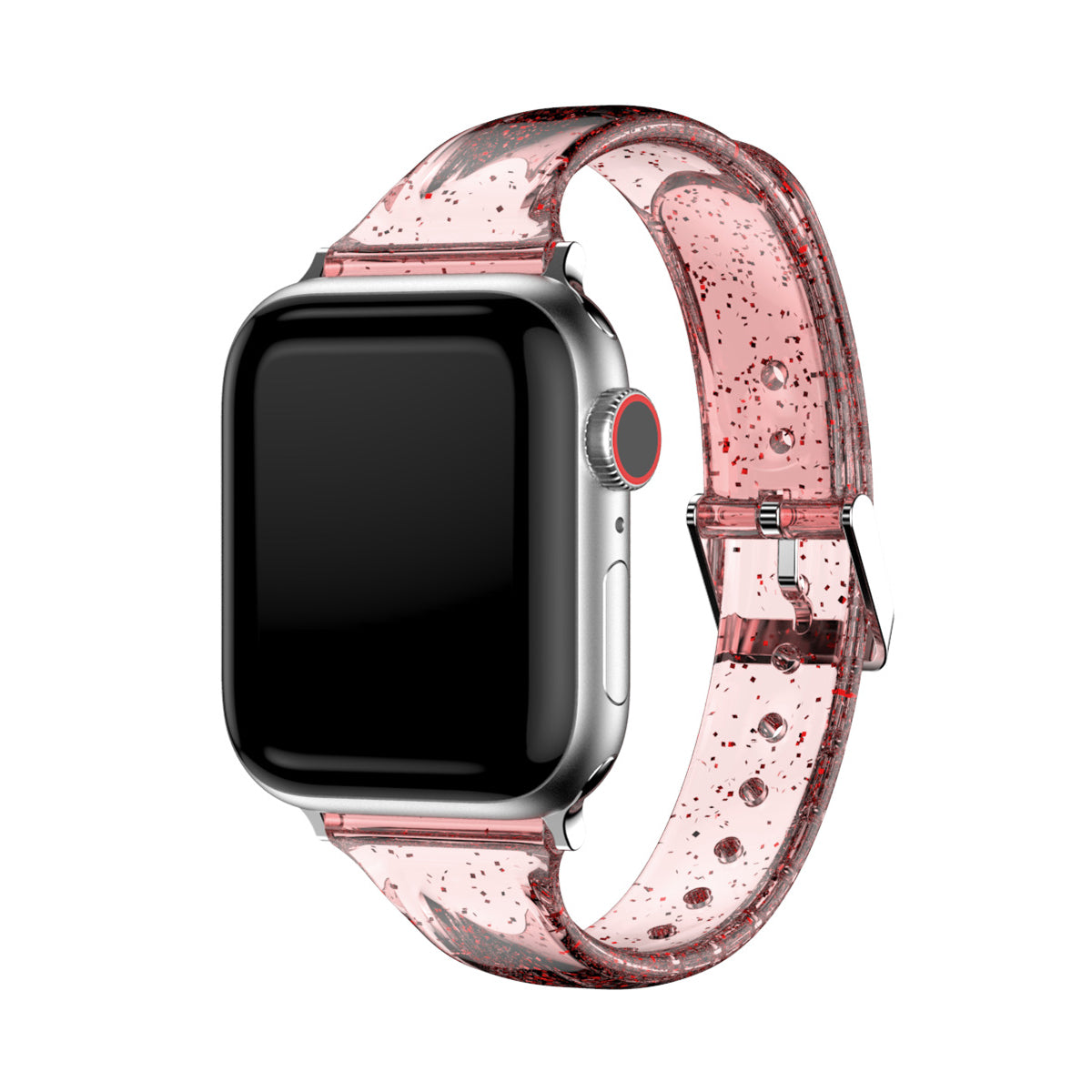 【全6色】キラキラグリッタークリアバンド【アップルウォッチ】 - Apple Watchバンド専門通販【BELTIES(ベルティーズ)】