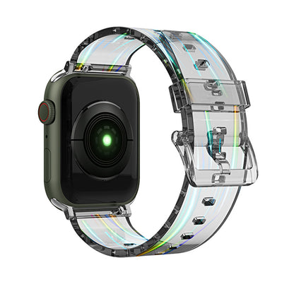 [4 colors available] TPU clear line band [Apple Watch]