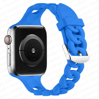 [18 colors available] Silicone ring band [Apple Watch]