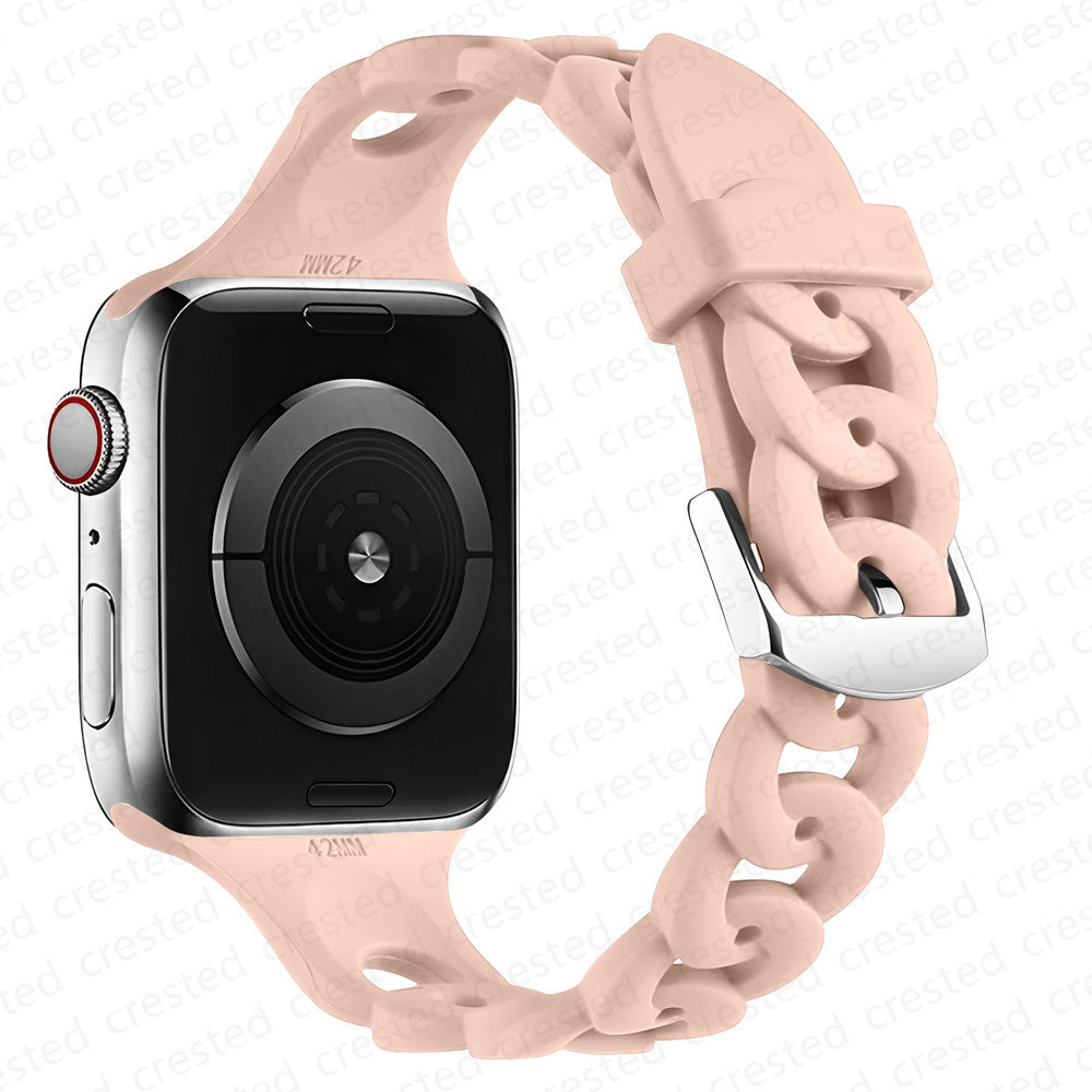 [18 colors available] Silicone ring band [Apple Watch]