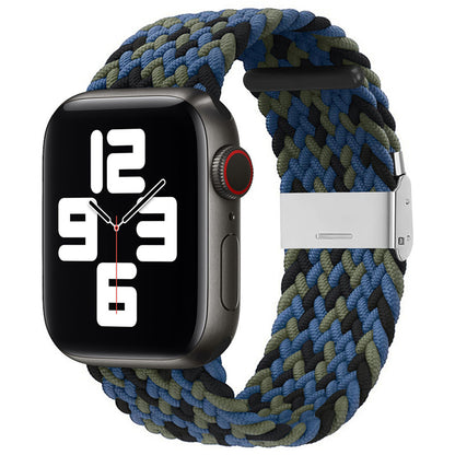 [37 colors available] Stretch buckle nylon band [Apple Watch]