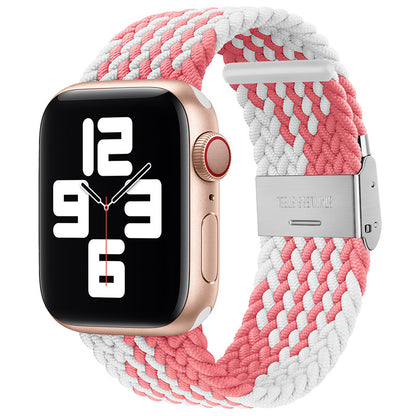 [37 colors available] Stretch buckle nylon band [Apple Watch]